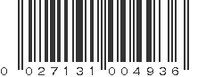 UPC 027131004936