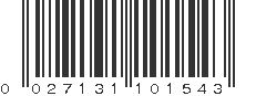 UPC 027131101543