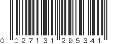 UPC 027131295341