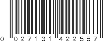 UPC 027131422587