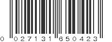 UPC 027131650423