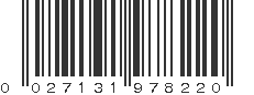 UPC 027131978220