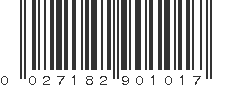 UPC 027182901017