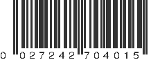 UPC 027242704015