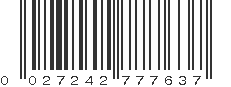 UPC 027242777637