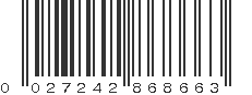 UPC 027242868663