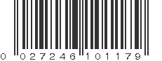 UPC 027246101179