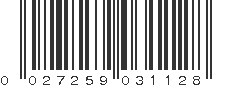 UPC 027259031128