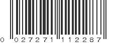 UPC 027271112287