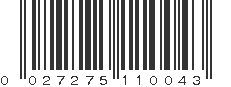 UPC 027275110043