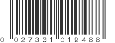 UPC 027331019488