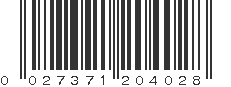UPC 027371204028