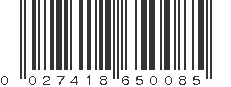 UPC 027418650085