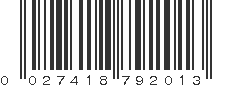 UPC 027418792013