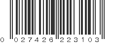 UPC 027426223103