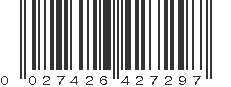 UPC 027426427297