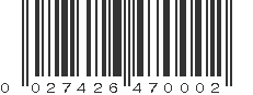 UPC 027426470002