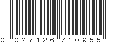 UPC 027426710955