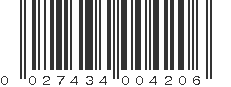 UPC 027434004206