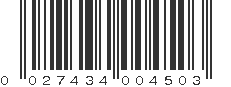 UPC 027434004503