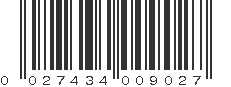 UPC 027434009027