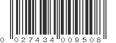 UPC 027434009508