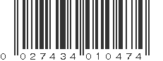 UPC 027434010474