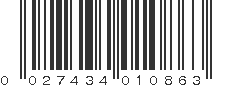 UPC 027434010863