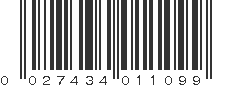 UPC 027434011099