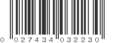 UPC 027434032230