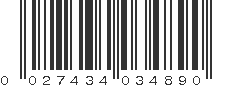 UPC 027434034890