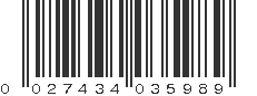 UPC 027434035989