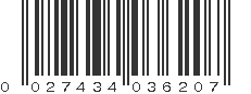 UPC 027434036207