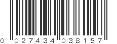 UPC 027434038157