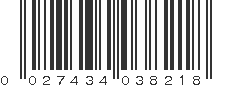 UPC 027434038218