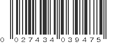 UPC 027434039475