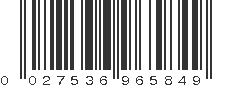 UPC 027536965849