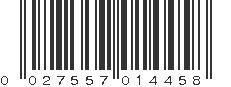 UPC 027557014458