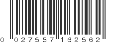 UPC 027557162562