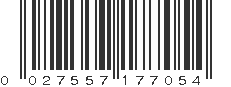 UPC 027557177054