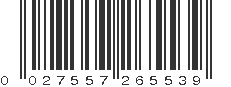 UPC 027557265539