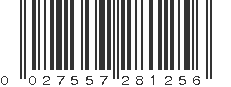 UPC 027557281256