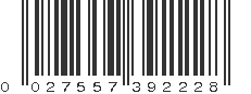 UPC 027557392228