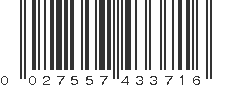 UPC 027557433716