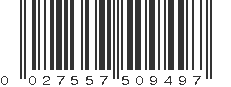 UPC 027557509497