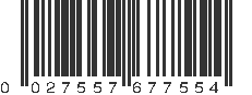 UPC 027557677554