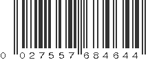 UPC 027557684644