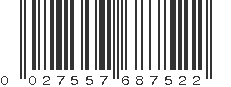 UPC 027557687522