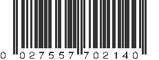 UPC 027557702140