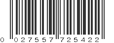 UPC 027557725422